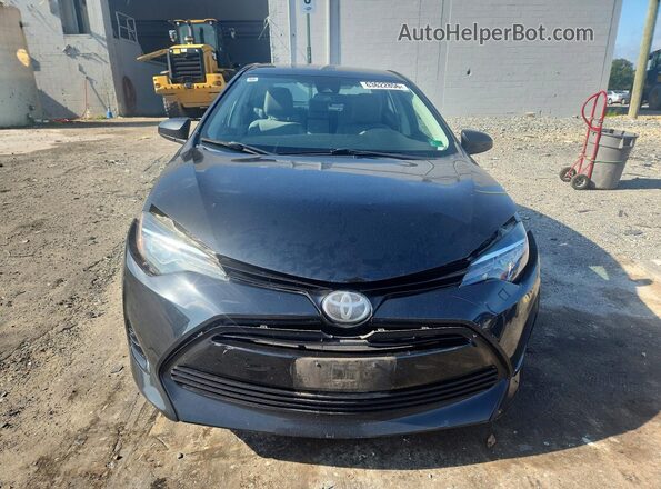 2T1BURHEXJC091612 2018 TOYOTA COROLLA Black Widok z przodu