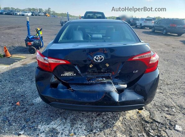 2T1BURHEXJC091612 2018 TOYOTA COROLLA Black Widok z tyłu