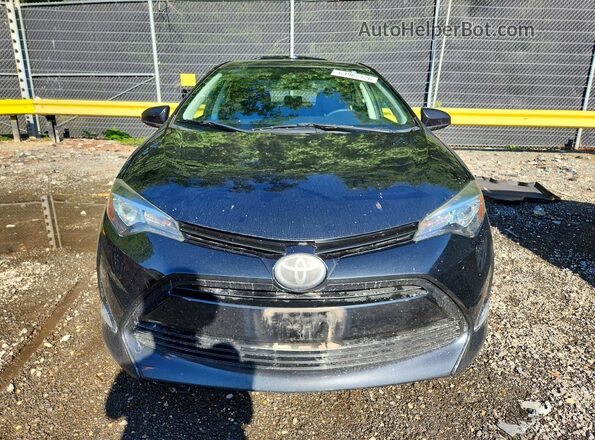 2T1BURHEXJC113964 2018 TOYOTA COROLLA Black Դիմացի տեսք