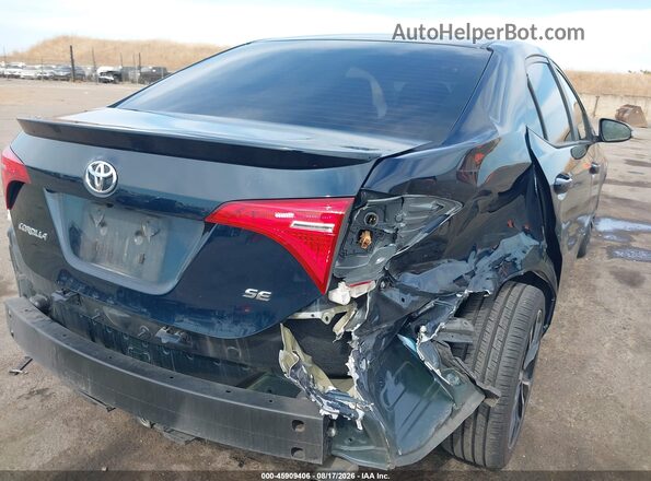 2T1BURHEXJC120056 2018 TOYOTA COROLLA Blue Widok z przodu