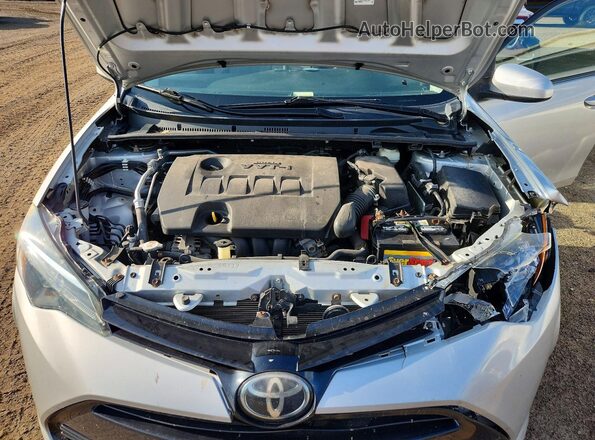 2T1BURHEXJC964470 2018 TOYOTA COROLLA Silver Սալոնի հետևի տեսք