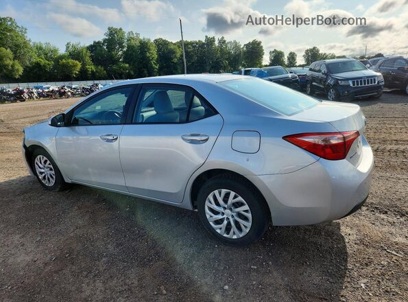 2T1BURHEXJC964470 2018 TOYOTA COROLLA Silver Հետևի ձախ