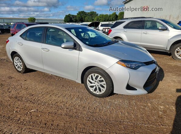 2T1BURHEXJC964470 2018 TOYOTA COROLLA Silver Առջևի աջ