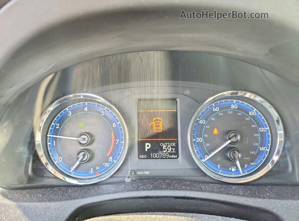 2T1BURHEXJC964470 2018 TOYOTA COROLLA Silver Սարքավորումների վահանակի տեսք