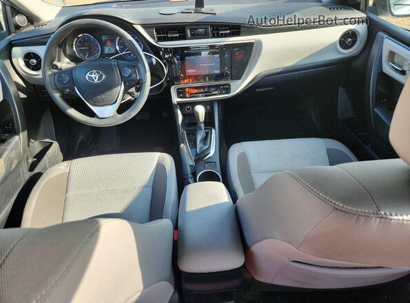 2T1BURHEXJC964470 2018 TOYOTA COROLLA Silver Առջևի վահանակի տեսք