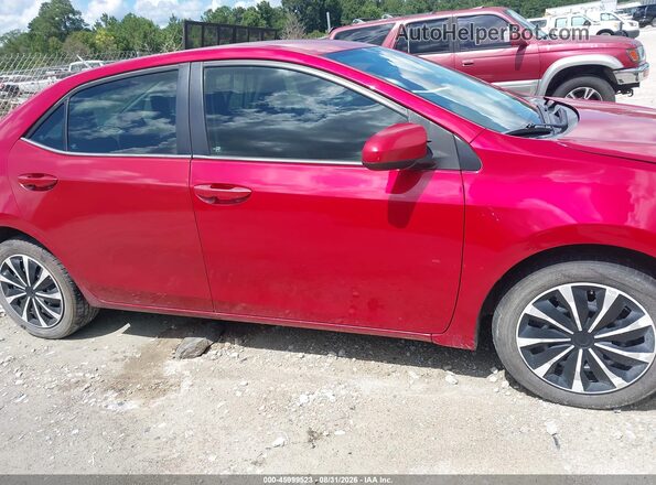 2T1BURHEXJC968857 2018 TOYOTA COROLLA Red Rear interior view