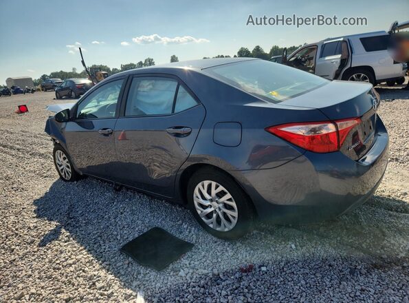 2T1BURHEXKC137098 2019 TOYOTA COROLLA Charcoal Rear left