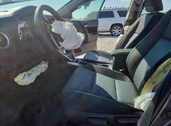 2T1BURHEXKC137098 2019 TOYOTA COROLLA Charcoal Front interior view
