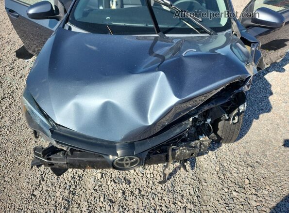 2T1BURHEXKC137098 2019 TOYOTA COROLLA Charcoal Rear interior view