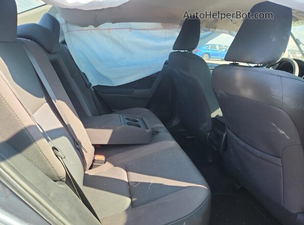 2T1BURHEXKC137098 2019 TOYOTA COROLLA Charcoal Rear seats view