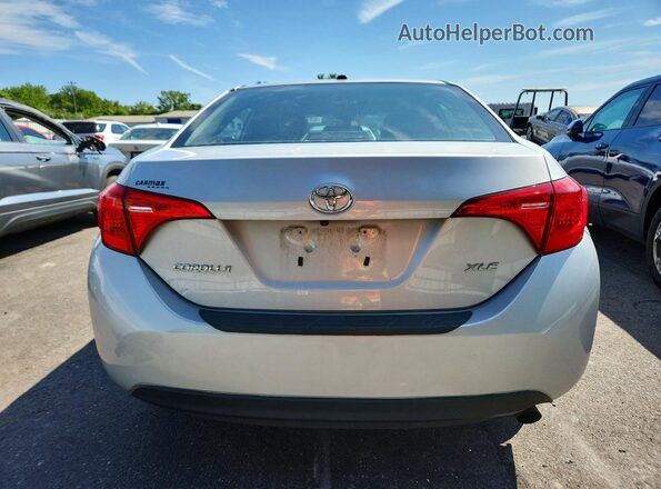 2T1BURHEXKC156427 2019 TOYOTA COROLLA Silver Հետևի տեսք