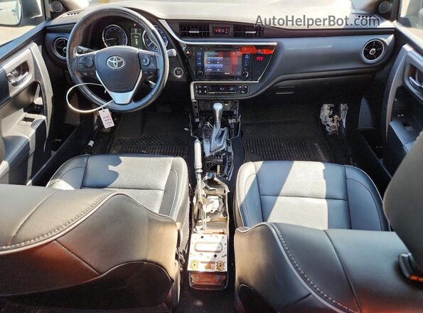 2T1BURHEXKC156427 2019 TOYOTA COROLLA Silver Առջևի վահանակի տեսք