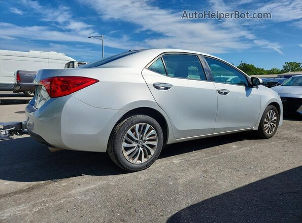 2T1BURHEXKC156427 2019 TOYOTA COROLLA Silver Հետևի աջ