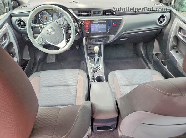 2T1BURHEXKC178735 2019 TOYOTA COROLLA Red წინა პანელის ხედი