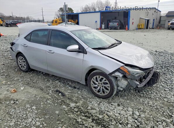 2T1BURHEXKC184437 2019 TOYOTA COROLLA Silver Delantero derecho