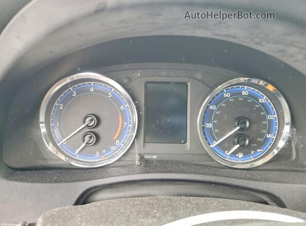 2T1BURHEXKC184437 2019 TOYOTA COROLLA Silver Vista del cuadro de instrumentos