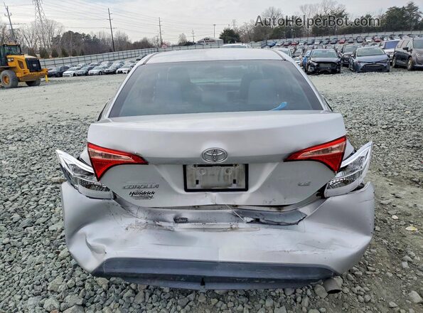 2T1BURHEXKC184437 2019 TOYOTA COROLLA Silver Vista trasera