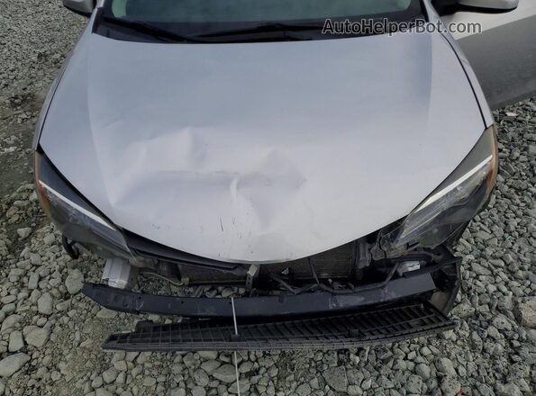 2T1BURHEXKC184437 2019 TOYOTA COROLLA Silver Vista interior trasera