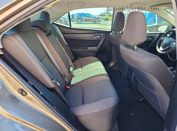 2T1BURHEXKC184583 2019 TOYOTA COROLLA Gray Rear seats view