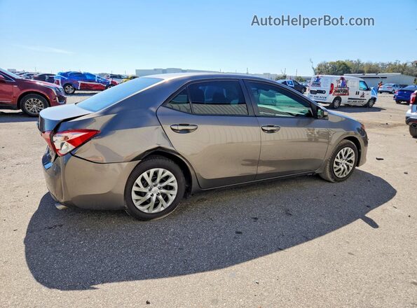 2T1BURHEXKC184583 2019 TOYOTA COROLLA Gray Rear right