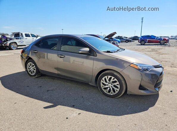 2T1BURHEXKC184583 2019 TOYOTA COROLLA Gray Front right
