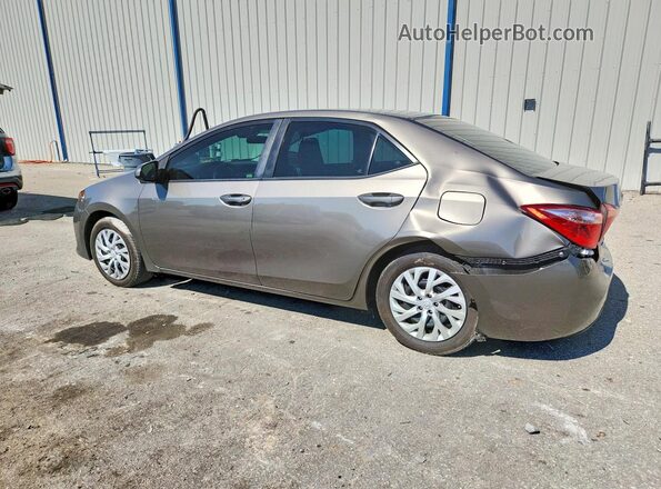 2T1BURHEXKC184583 2019 TOYOTA COROLLA Gray Rear left
