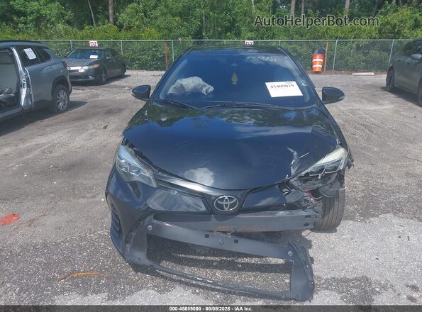 2T1BURHEXKC207988 2019 TOYOTA COROLLA Black Instrument cluster view