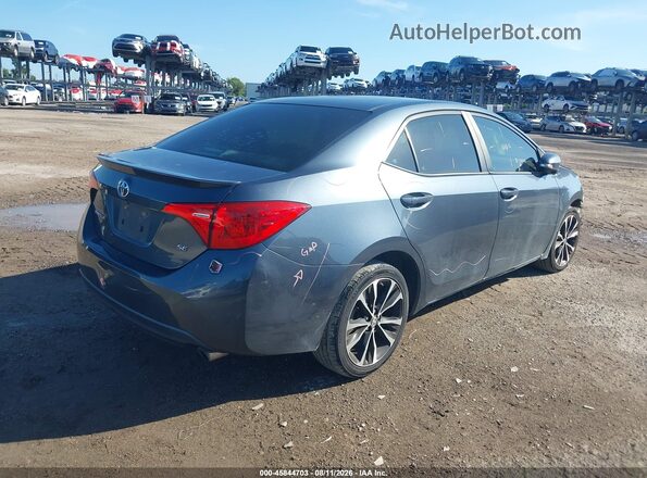 2T1BURHEXKC219767 2019 TOYOTA COROLLA Серый Задняя правая четверть