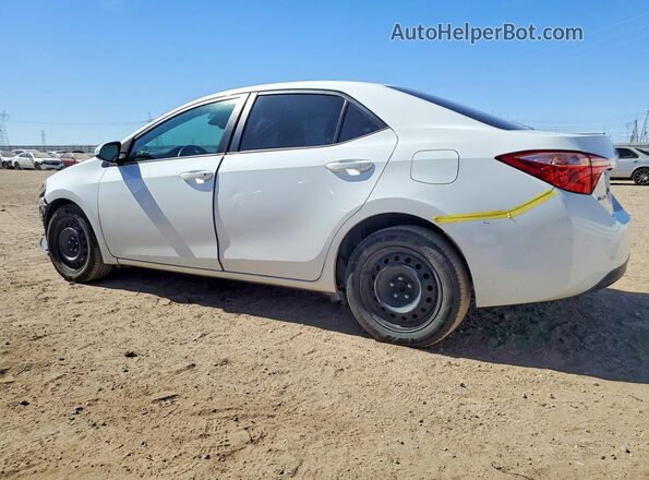 2T1BURHEXKC235600 2019 TOYOTA COROLLA White უკანა მარცხენა