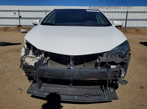 2T1BURHEXKC235600 2019 TOYOTA COROLLA White წინა ხედი