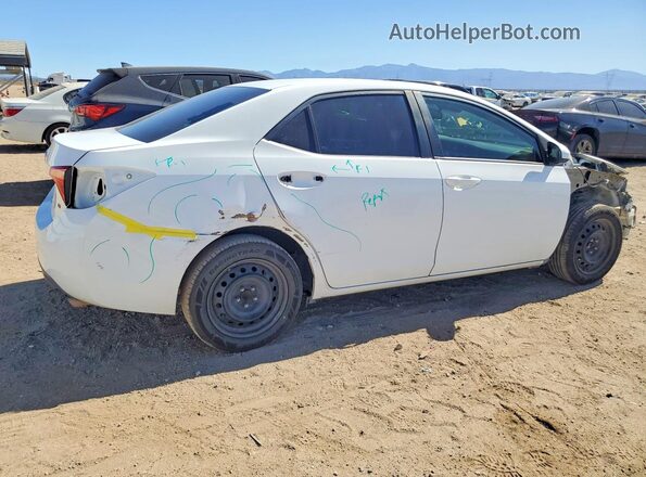 2T1BURHEXKC235600 2019 TOYOTA COROLLA White უკანა მარჯვენა