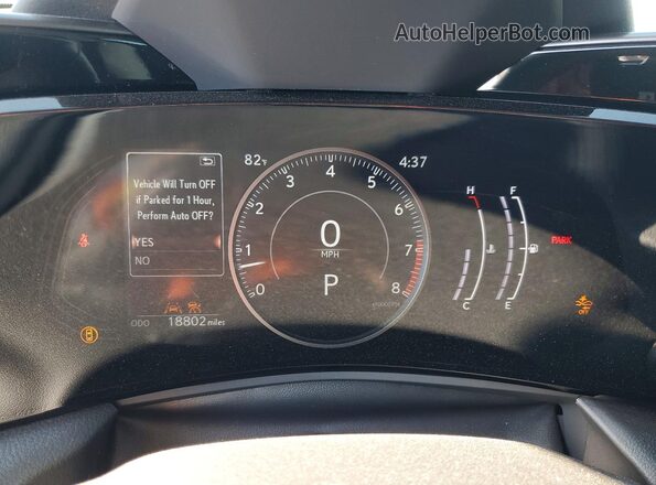 2T2ADCAZ1PC003251 2023 LEXUS NX Gray Widok zestawu wskaźników