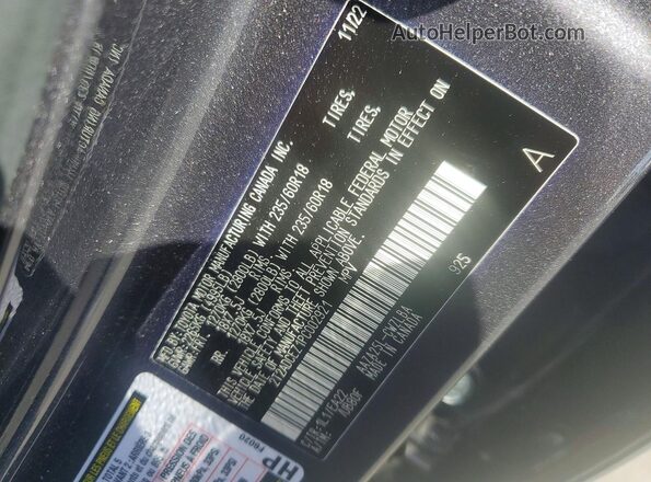 2T2ADCEZ1PC002921 2023 LEXUS NX Gray Widok wnętrza 360 stopni