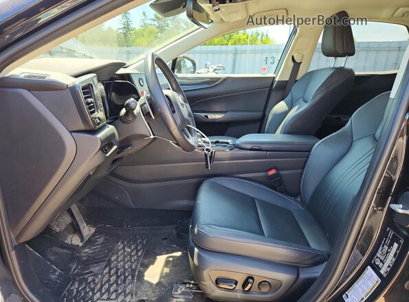 2T2ADCEZ4NC002506 2022 LEXUS NX Черный Вид салона спереди