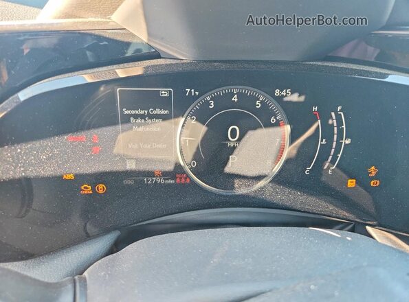 2T2AGCEZ4RC032781 2024 LEXUS NX Black Instrument cluster view