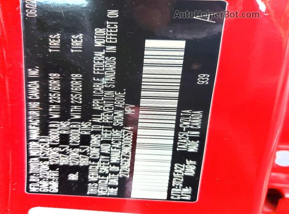2T2AGCEZ9NC006574 2022 LEXUS NX Красный Вид подкапотного пространства