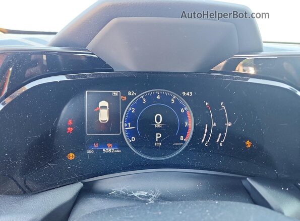 2T2AGCEZ9SC082565 2025 LEXUS NX Gold Սարքավորումների վահանակի տեսք