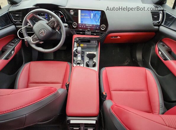 2T2AGCEZXSC071493 2025 LEXUS NX Белый Вид панели приборов