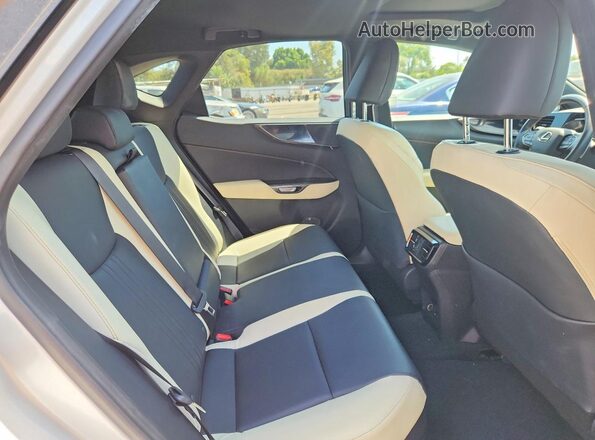 2T2AKCEZ4NC002091 2022 LEXUS NX Белый Вид задней части салона