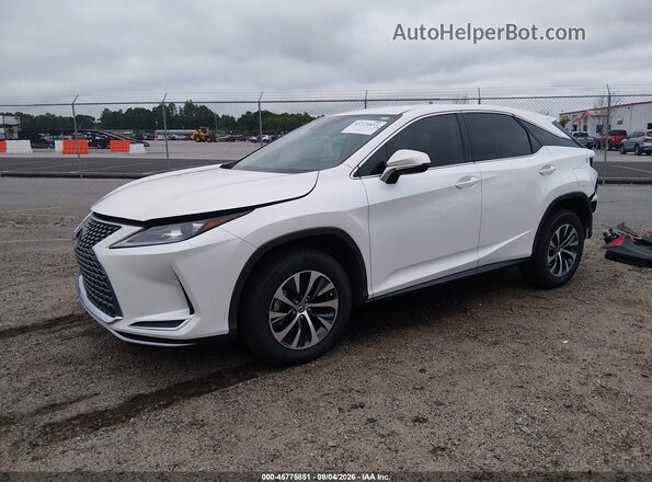 2T2AZMAA8MC198617 2021 LEXUS RX 350 White წინა მარცხენა ხედი სამი მეოთხედიდან