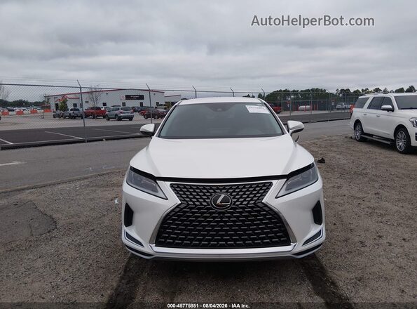 2T2AZMAA8MC198617 2021 LEXUS RX 350 White უკანა სალონის ხედი