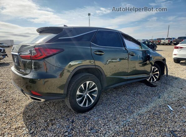2T2AZMAA8MC214315 2021 LEXUS RX Зеленый Задняя правая четверть
