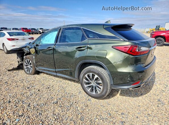 2T2AZMAA8MC214315 2021 LEXUS RX Зеленый Задняя левая четверть