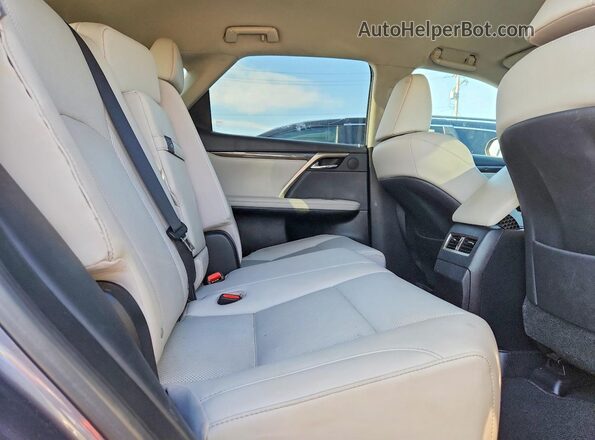 2T2AZMAA9LC165396 2020 LEXUS RX Gray Вид задньої частини салону
