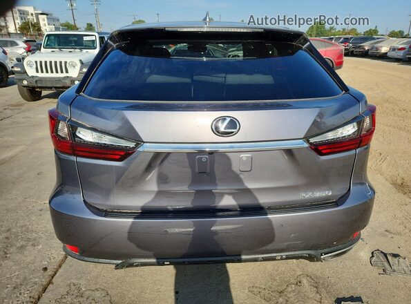 2T2AZMAA9LC165396 2020 LEXUS RX Gray Вид ззаду
