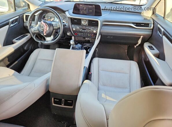 2T2AZMAA9LC165396 2020 LEXUS RX Gray Вид панелі приладів