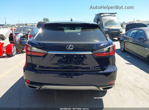 2T2AZMAAXNC226497 2022 LEXUS RX 350 Dark Blue 