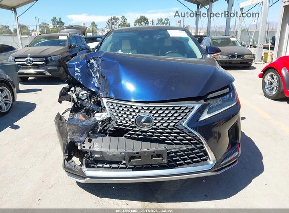 2T2AZMAAXNC226497 2022 LEXUS RX 350 Dark Blue Vista del cuadro de instrumentos