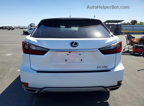 2T2AZMDA1NC310073 2022 LEXUS RX White უკანა ხედი