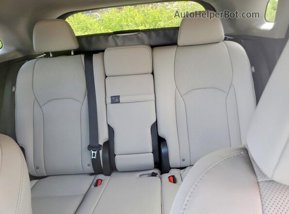 2T2AZMDAXMC307140 2021 LEXUS RX Black Вид задніх сидінь